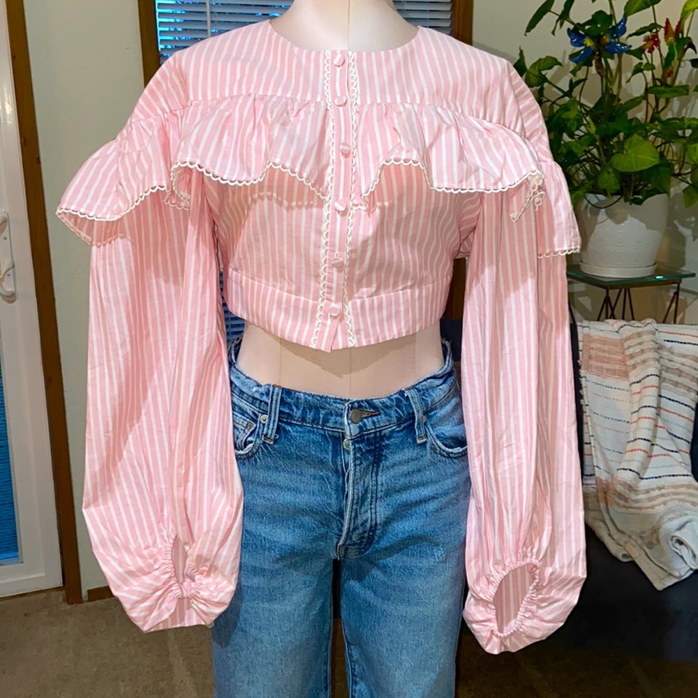 Lovers + Friends blouse
